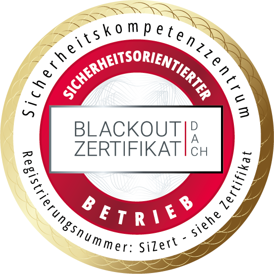 Blackout Vorbereitung Blackout sichere Gemeinde, Blackout sicheres Hotel, Blackout sicherer Betrieb